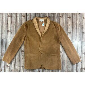 AWET Asmeret corduroy suit jacket size M color brown NWT mspr $345 chore blazer